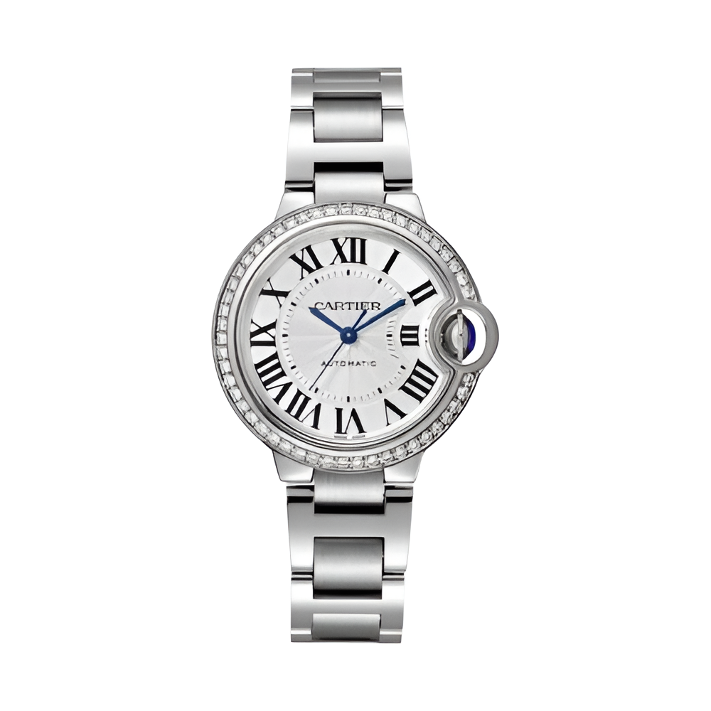 Cartier Ballon Bleu Stainless Steel Watch