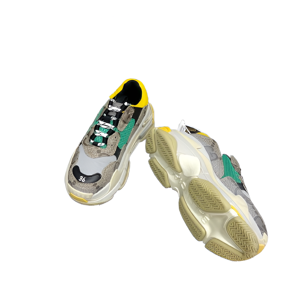 Balenciaga Men's Triple S Multicolor Sneakers