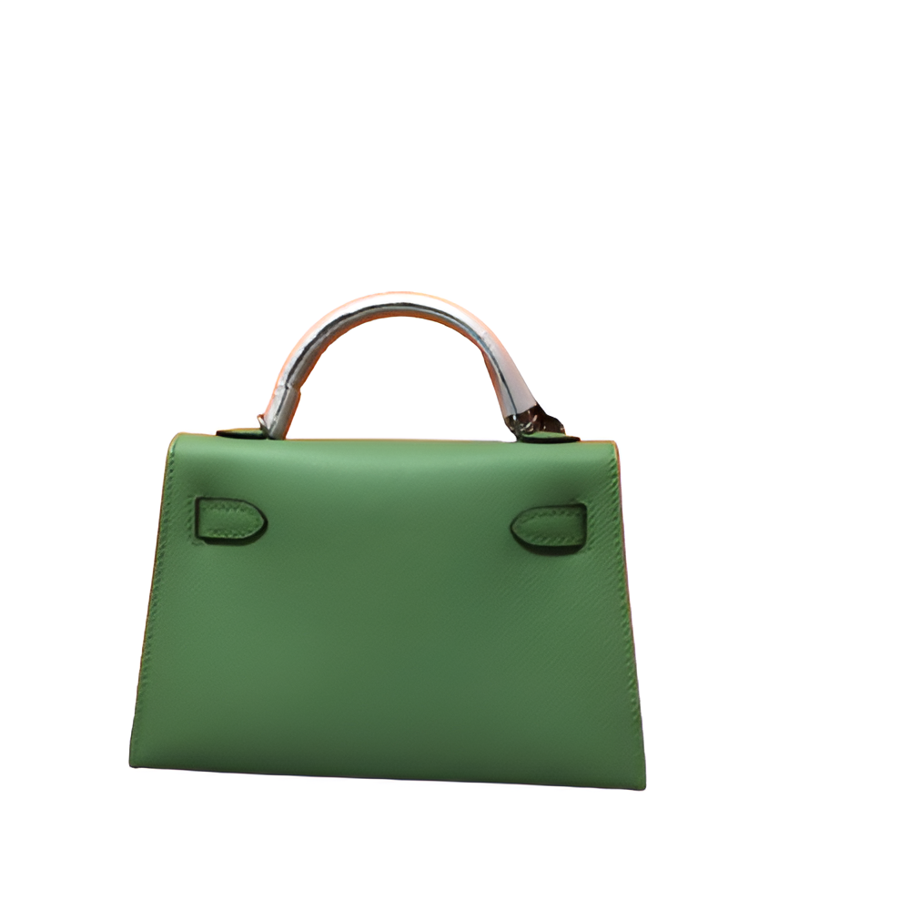 Premium Hermes-Inspired Green Handbag