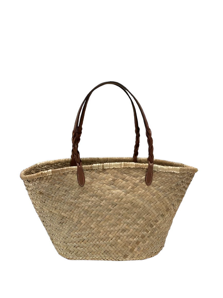 Prada Woven Straw Tote Bag