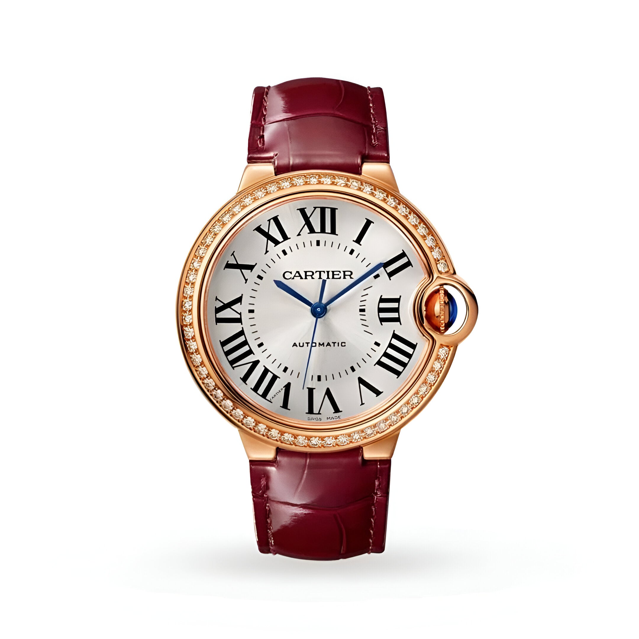 Cartier Ballon Bleu Rose Gold Diamond Watch