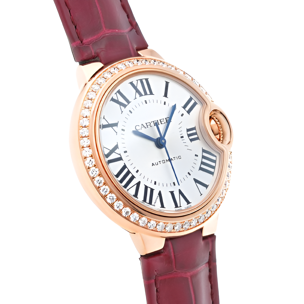Cartier Ballon Bleu Rose Gold Diamond Watch
