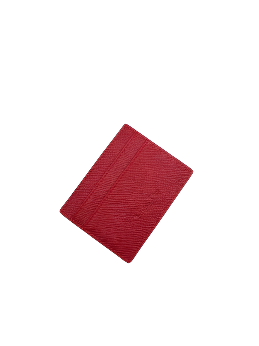 Dior Red Leather Card Holder