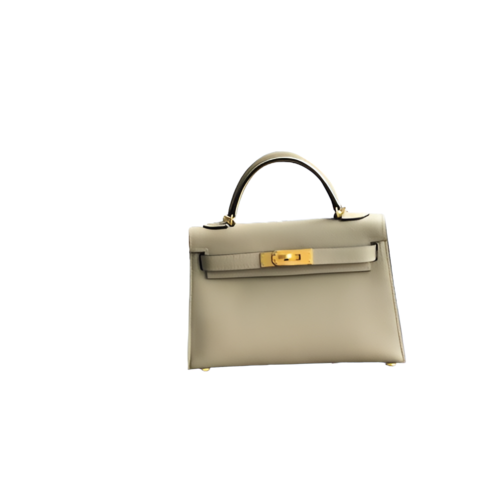 Premium Hermes-Inspired Beige Handbag
