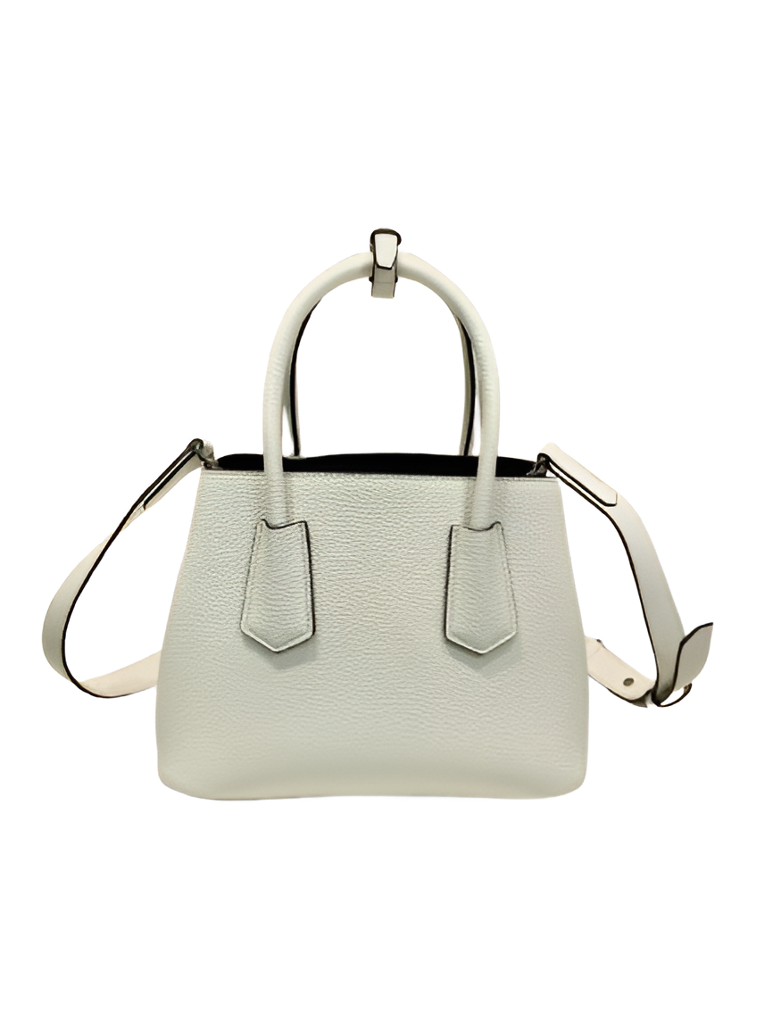 Prada White Leather Handbag