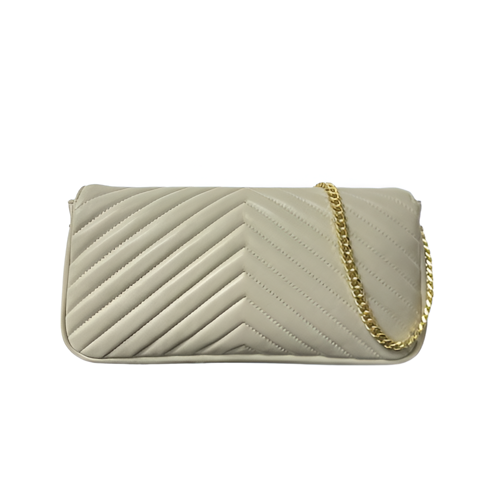 YSL Chevron Quilted Crossbody Bag