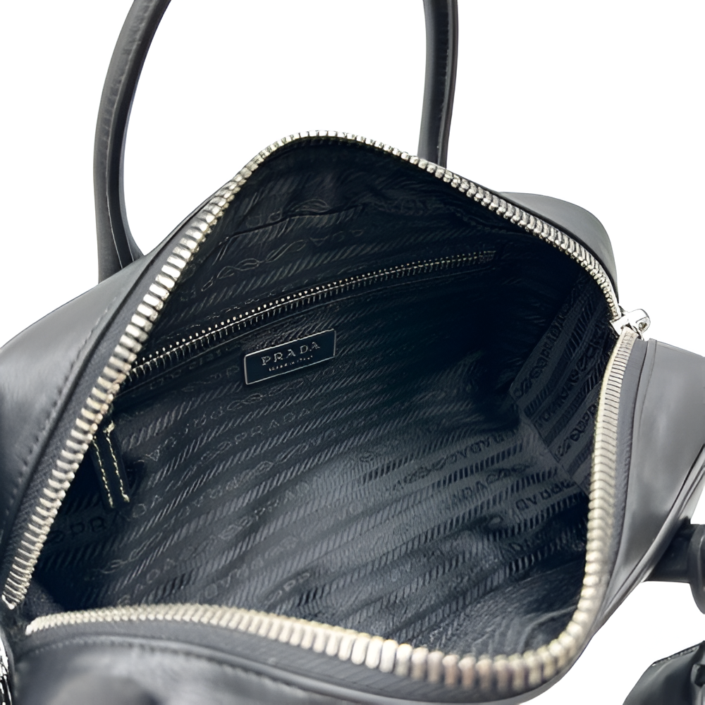 Prada Black Leather Handbag