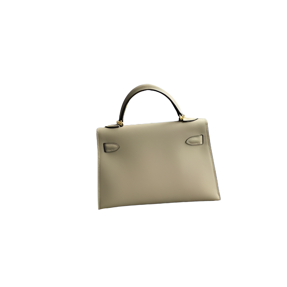 Premium Hermes-Inspired Beige Handbag