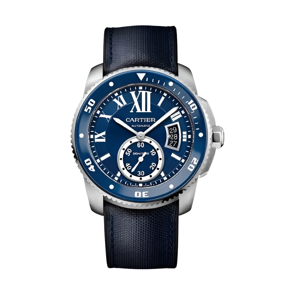 Cartier Calibre de Cartier Diver Blue Watch