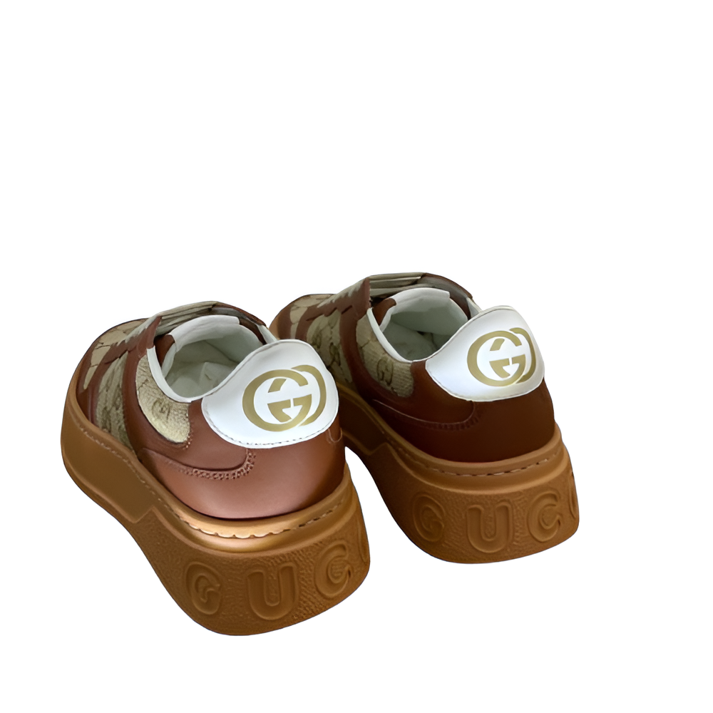 Gucci  Men's GG Canvas & Leather Sneakers