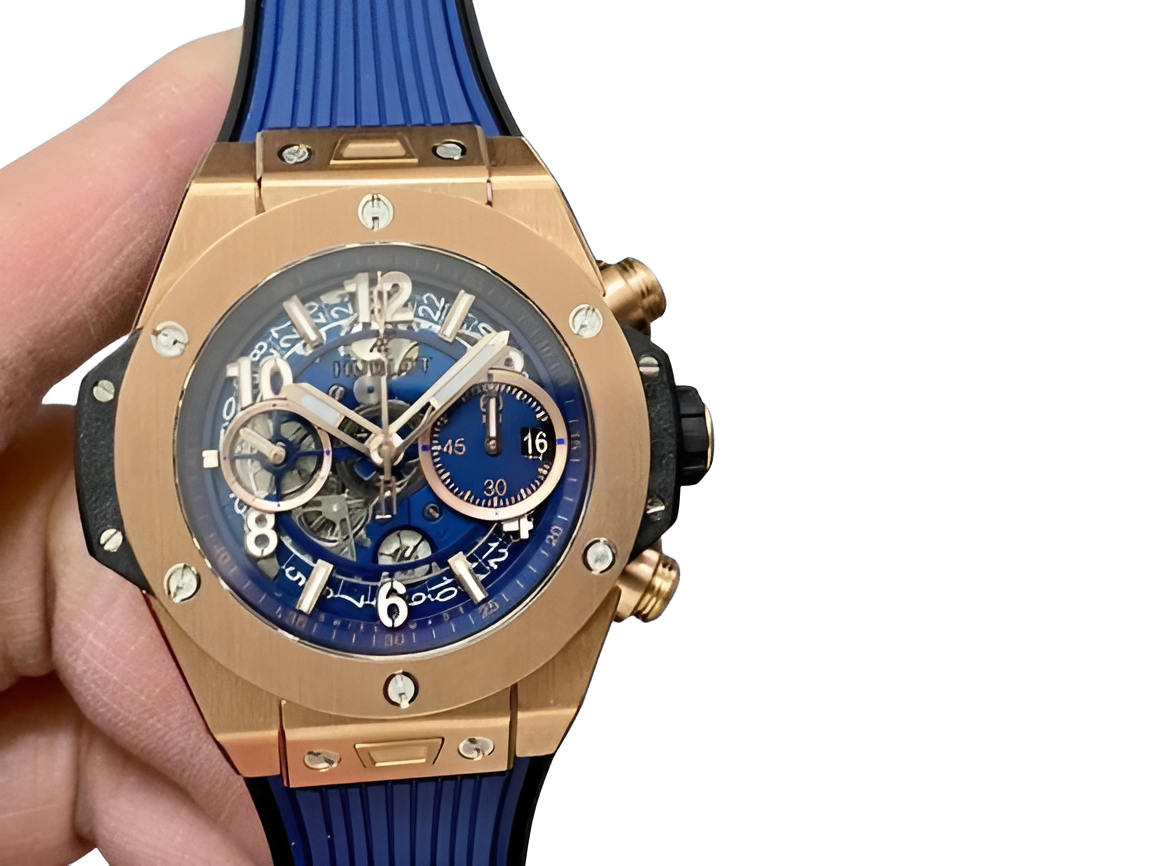 Hublot Big Bang King Gold Blue