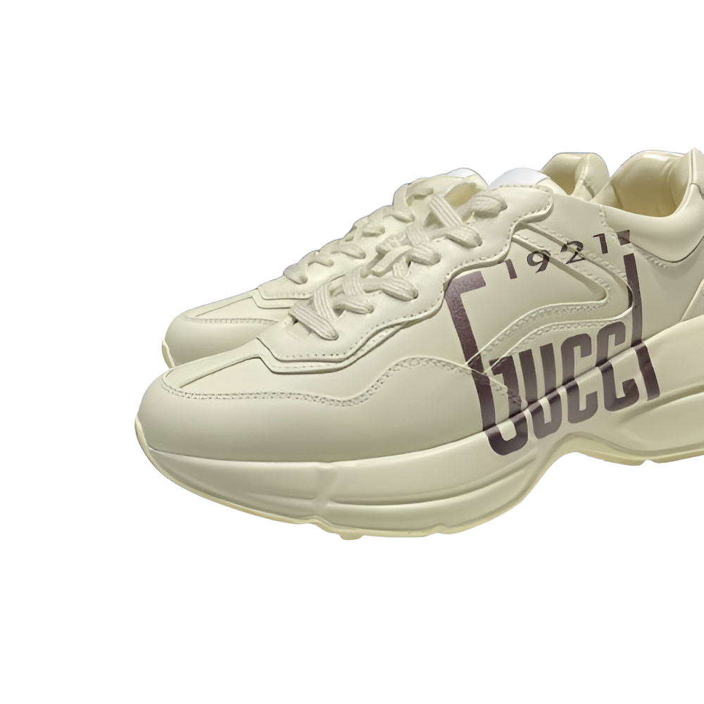 Gucci  Men's Rhyton Leather Sneakers