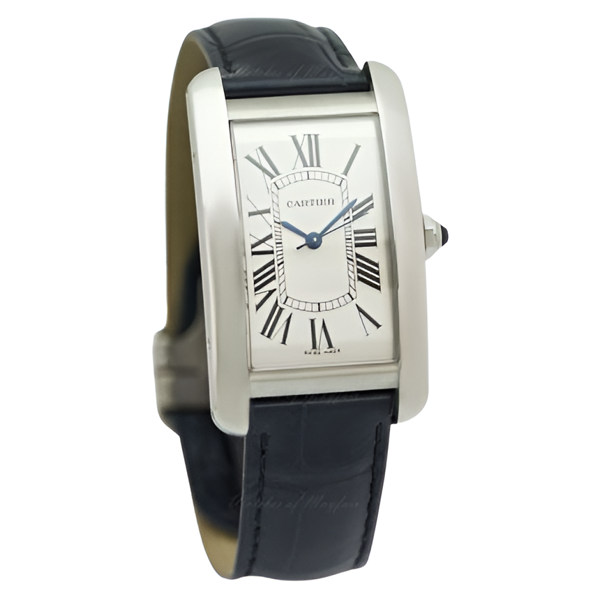Cartier Tank Américaine Stainless Steel Watch