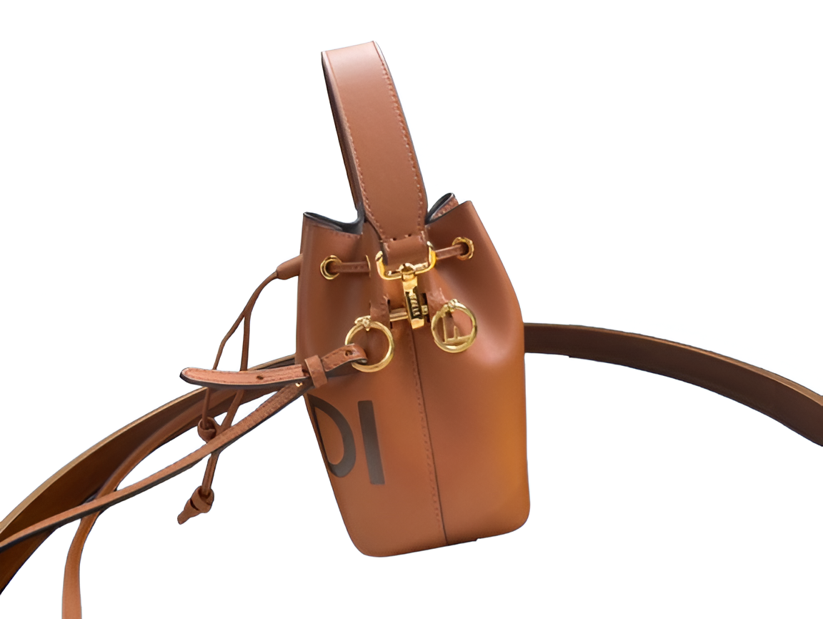Fendi Roma Brown Bucket Bag