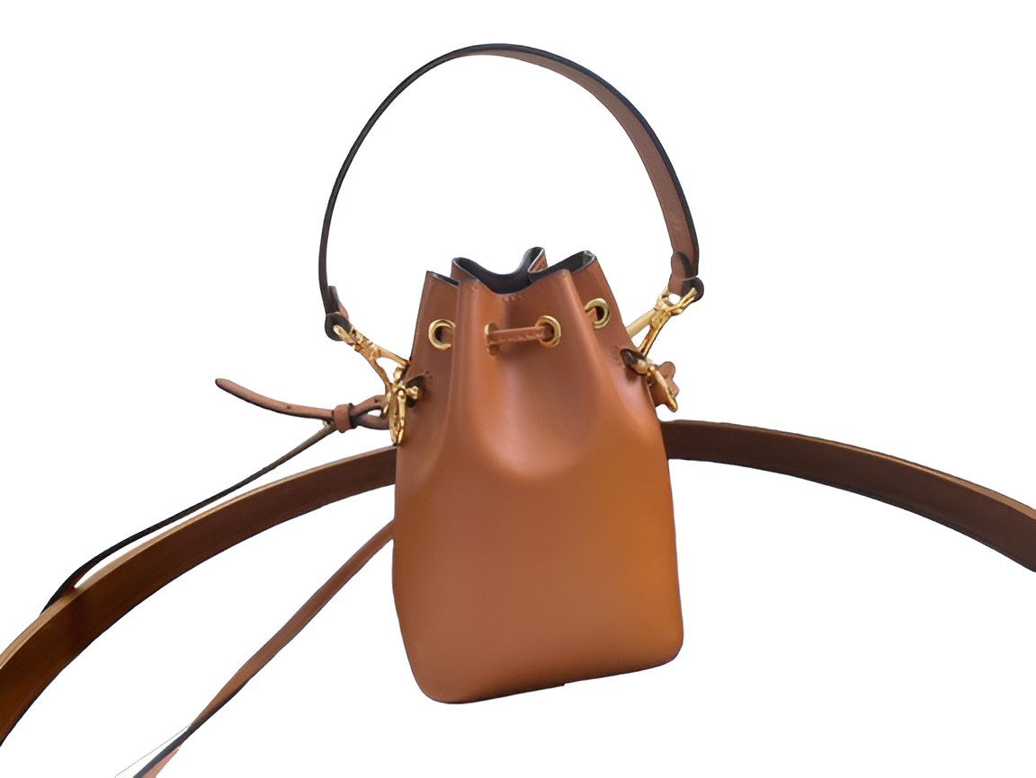 Fendi Roma Brown Bucket Bag