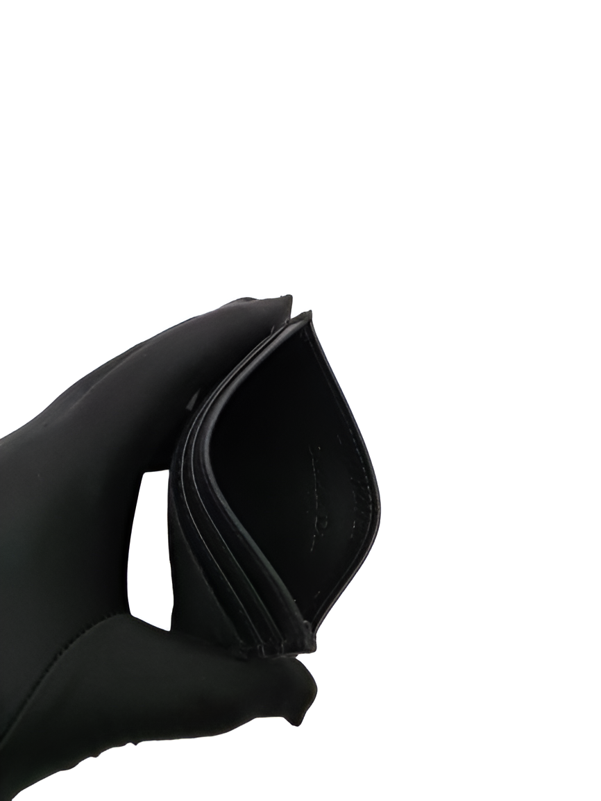 Dior Black Leather Card Holder