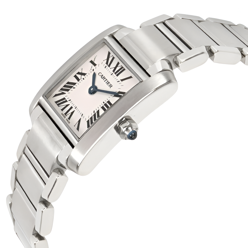 Cartier Tank Française Stainless Steel Watch