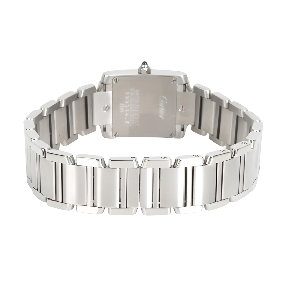 Cartier Tank Française Stainless Steel Watch
