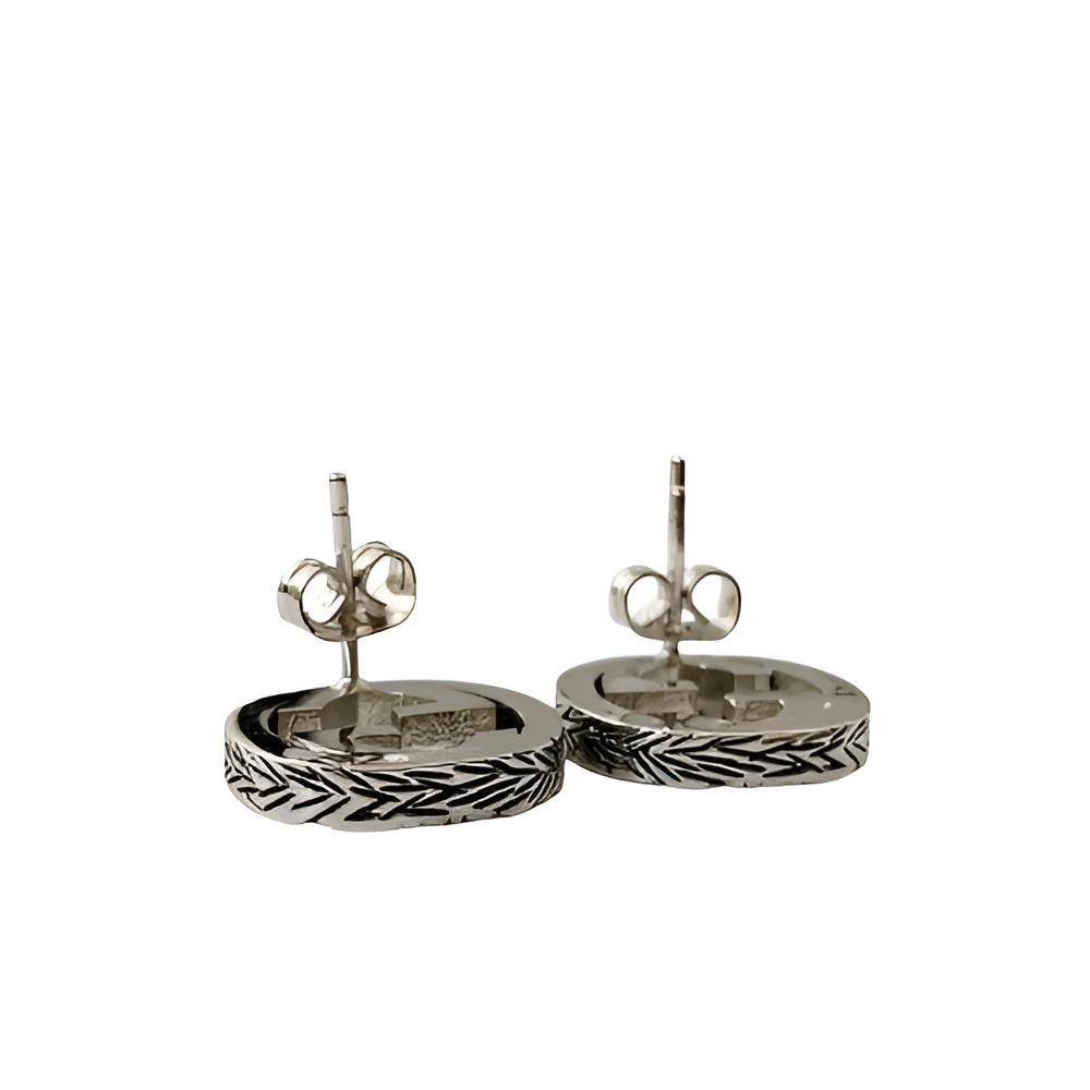 Gucci Palm Leaf Earrings