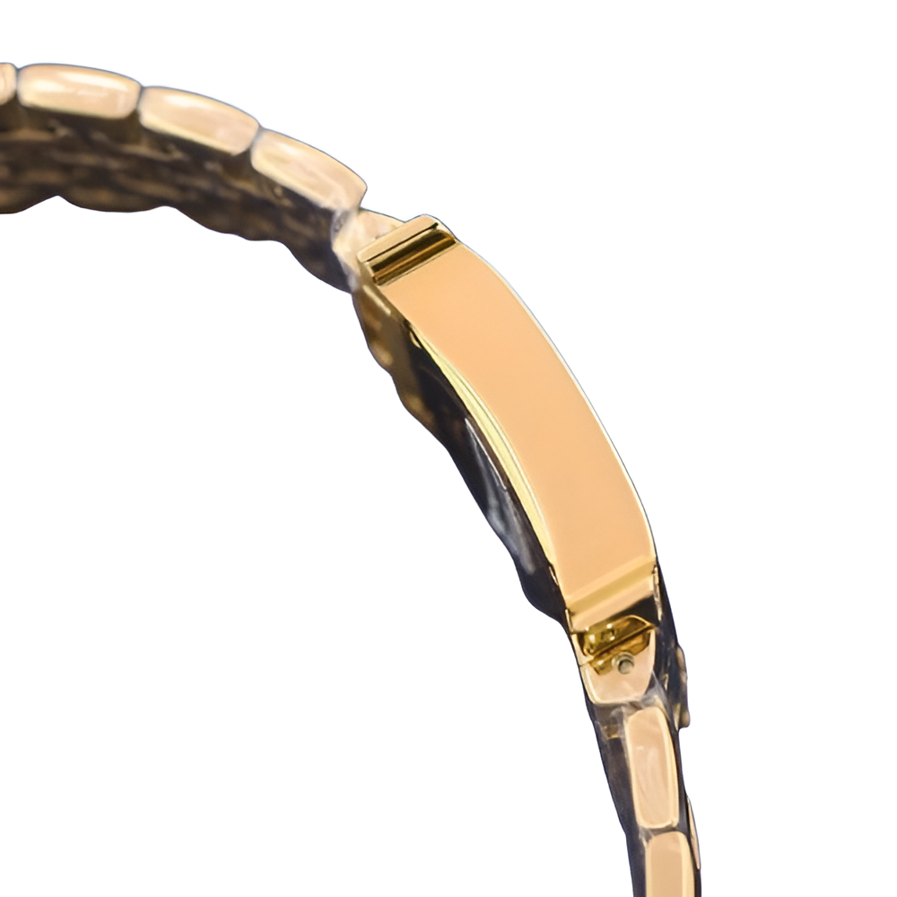 HERMÈS Gold-Plated Bracelet Watch
