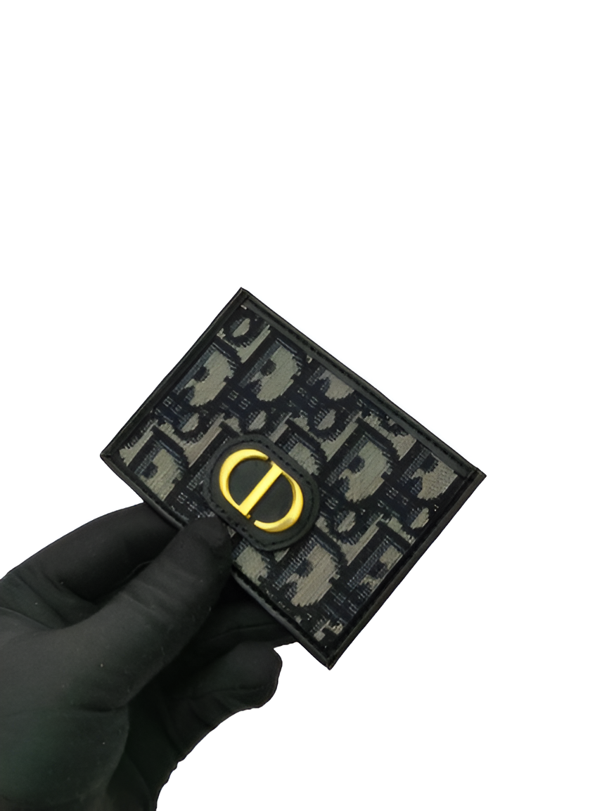 Dior Oblique Canvas Card Holder