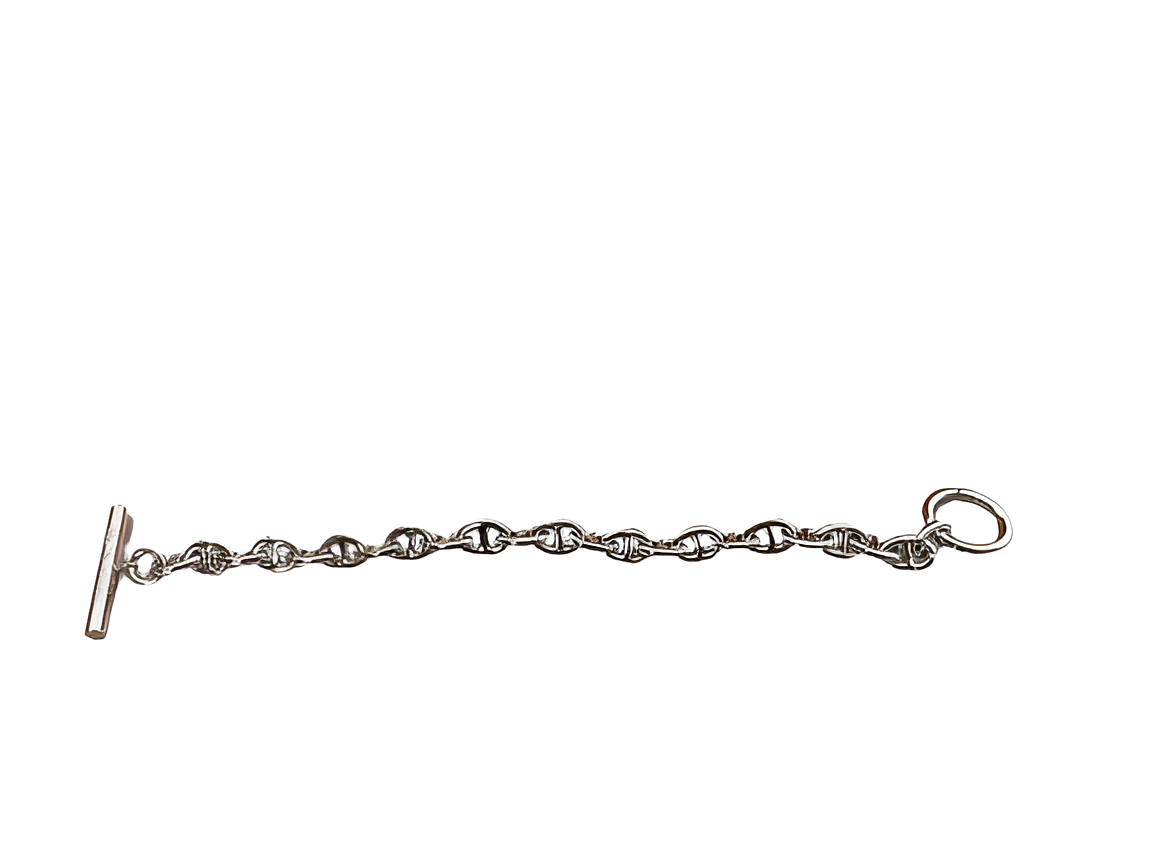 HERMES Chain-Link Toggle Bracelet