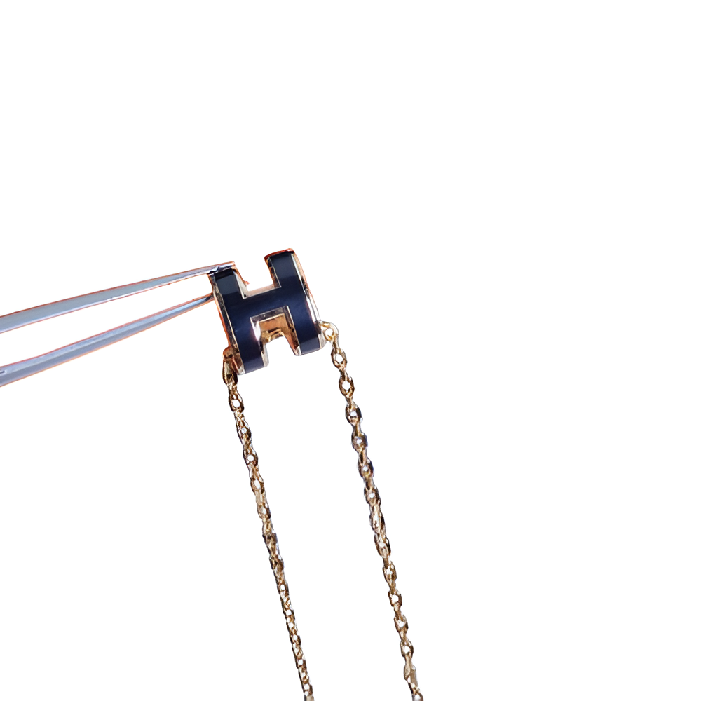 HERMES Colorful Barrel Pendant Necklace Collection