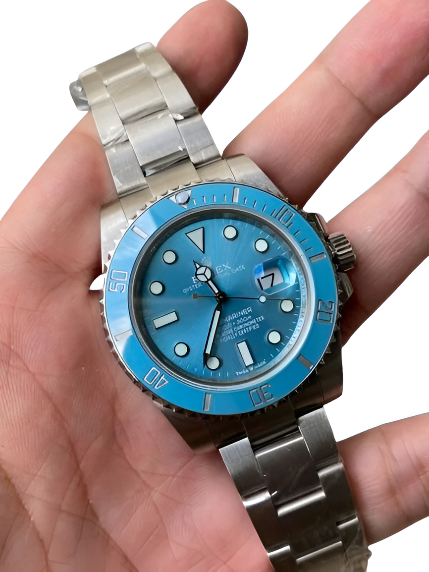 Rolex Submariner Blue Dial Stainless Steel