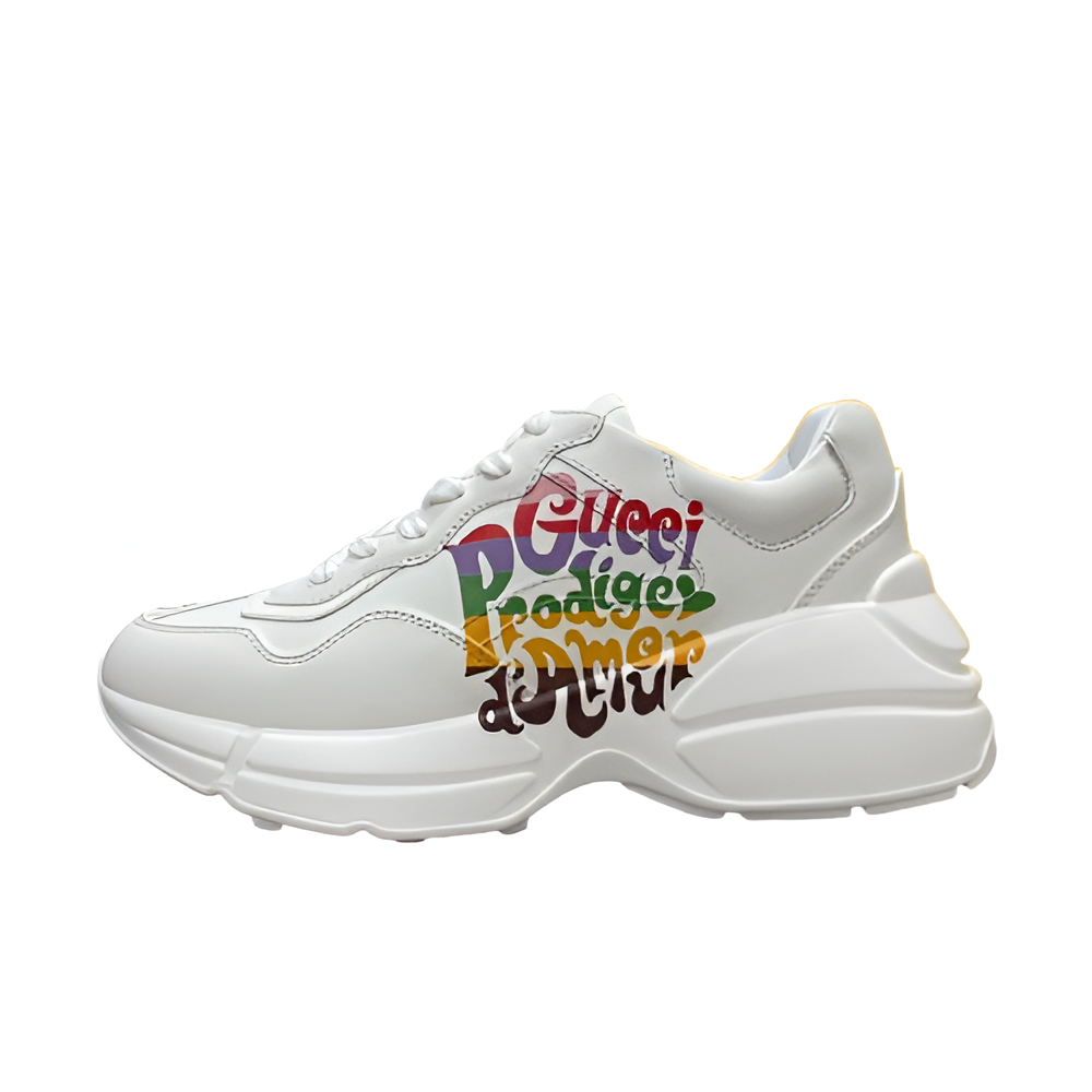 Gucci  Men's Multicolor Rhyton Sneakers