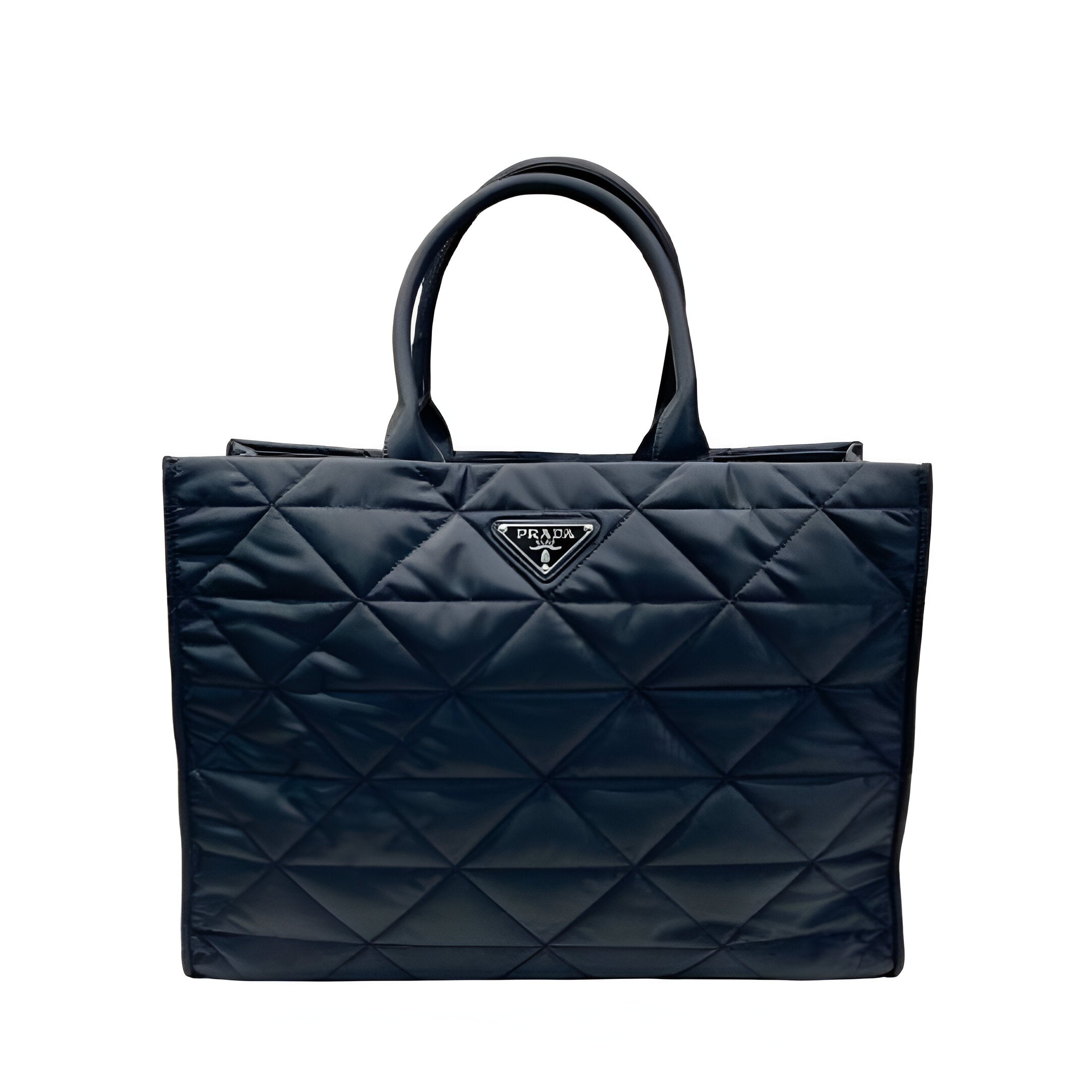 Prada Quilted Nylon Tote Bag