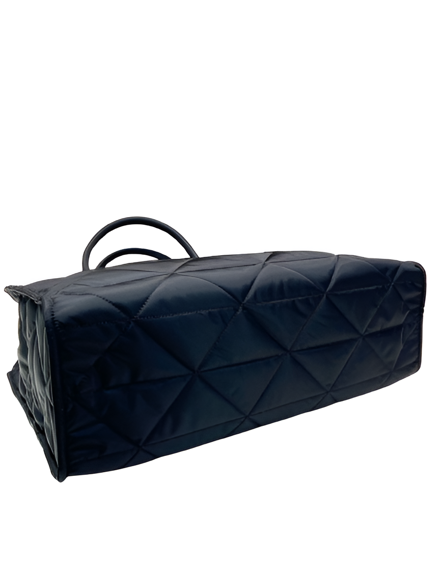 Prada Quilted Nylon Tote Bag