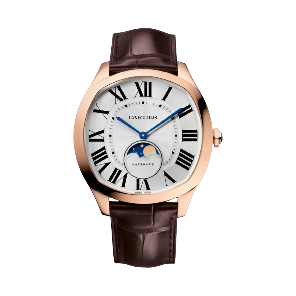 Cartier Drive de Cartier Moon Phases Rose Gold Watch