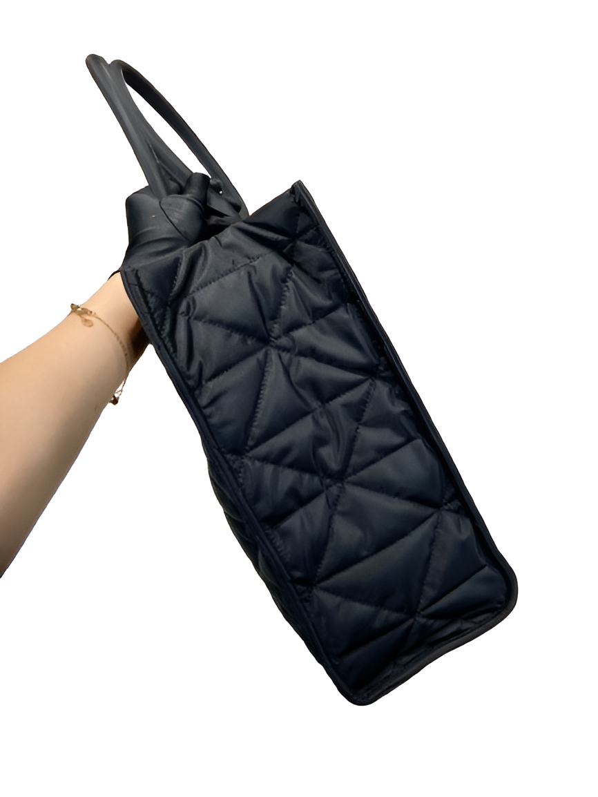 Prada Quilted Nylon Tote Bag