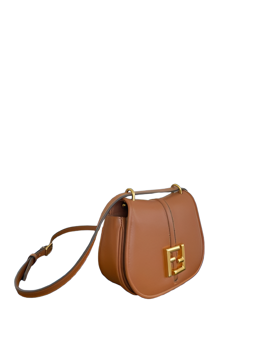 Fendi Tan Leather Crossbody Bag