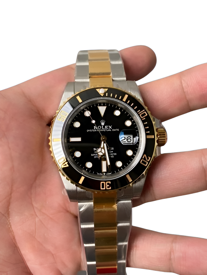 Rolex Submariner Two-Tone Black Dial