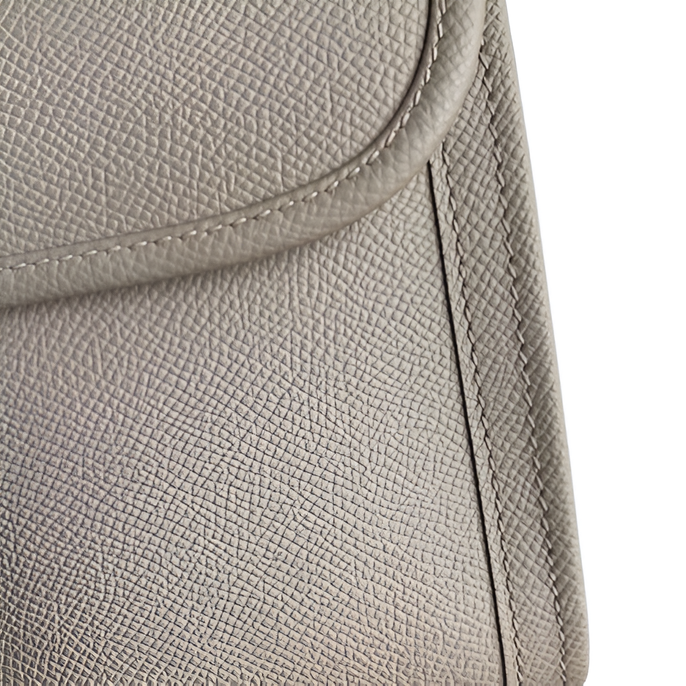 Premium Hermes-Inspired Beige Leather Wallet