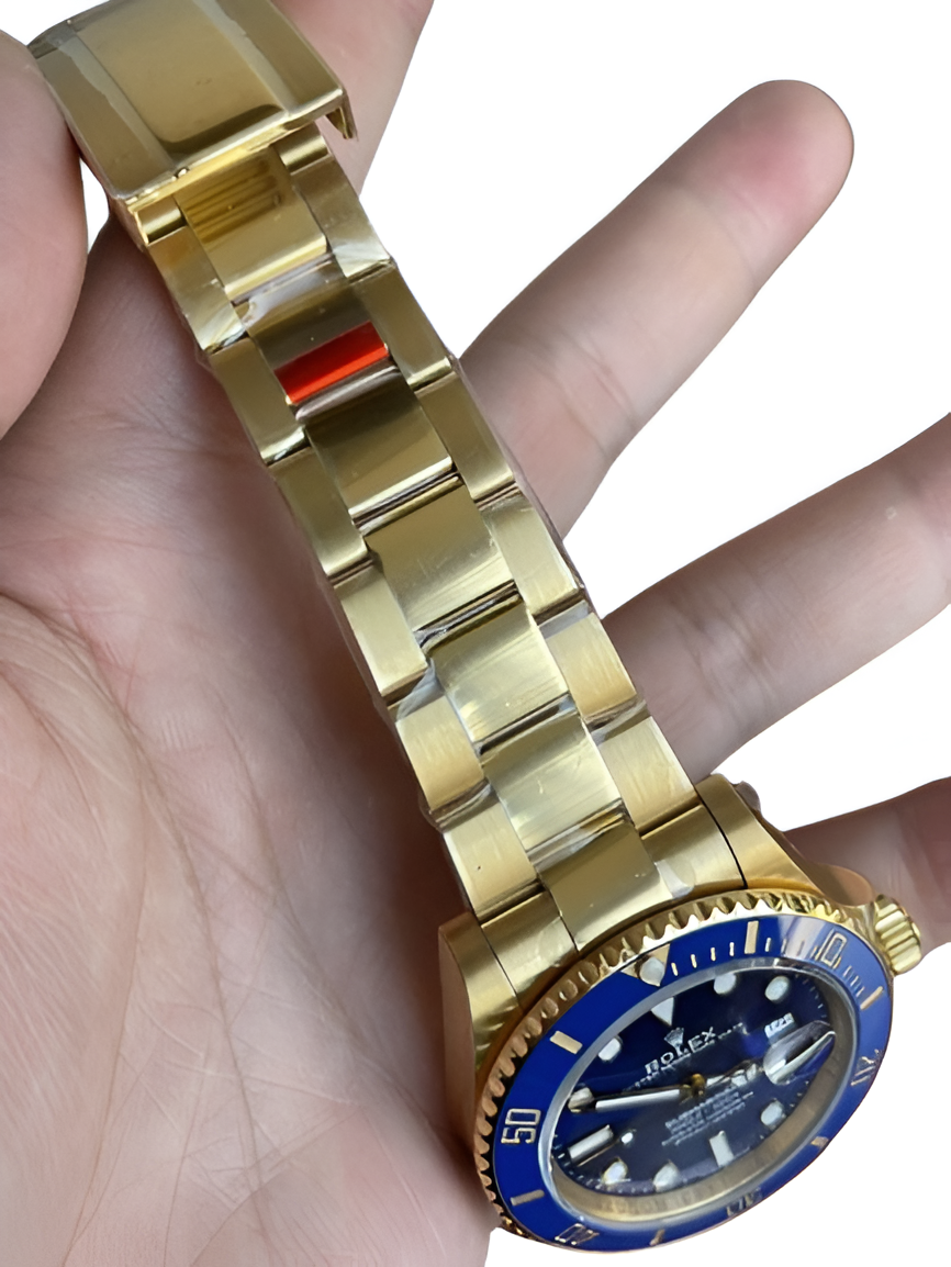 Rolex Submariner Gold with Blue Dial