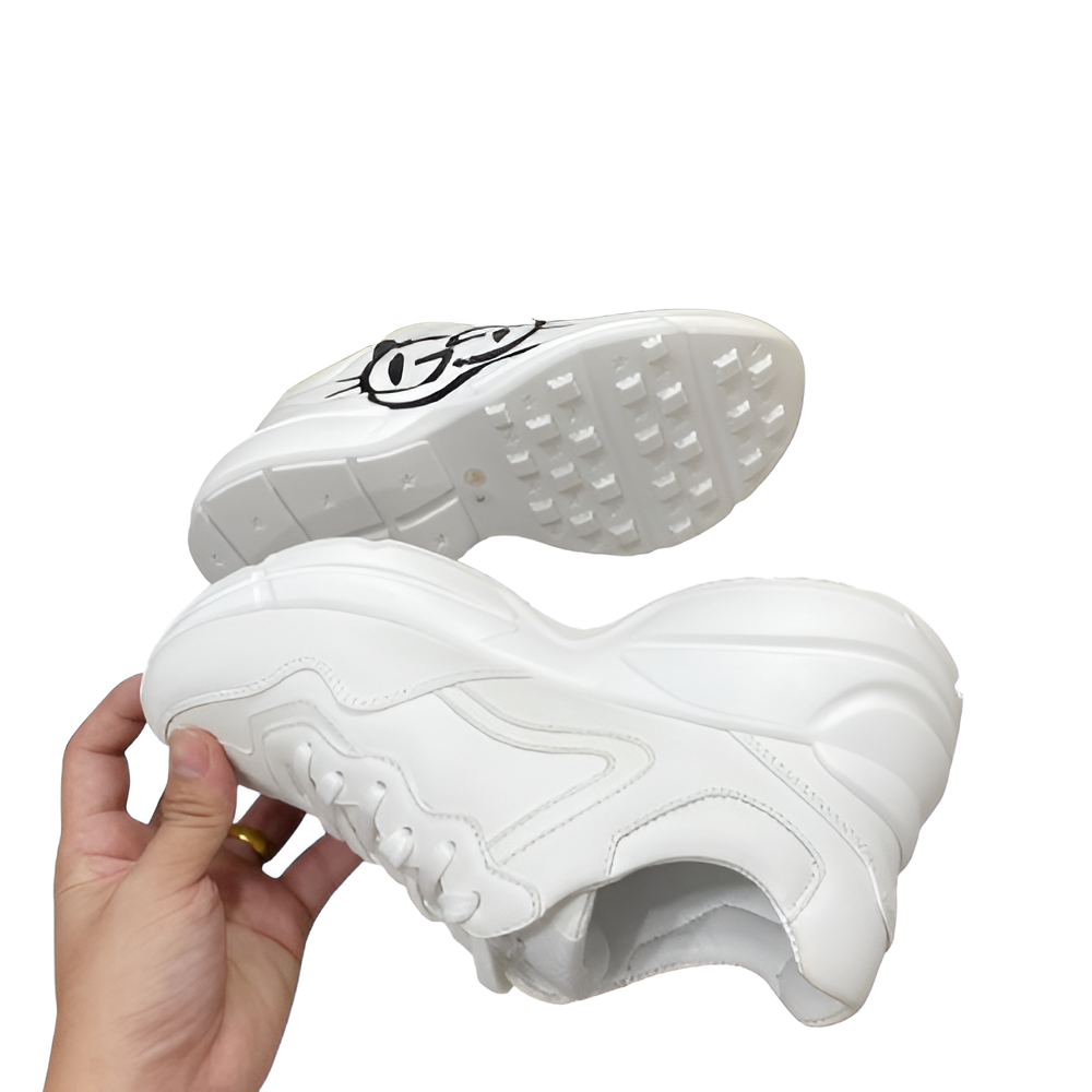 Gucci  Men's Cat Face Rhyton Sneakers