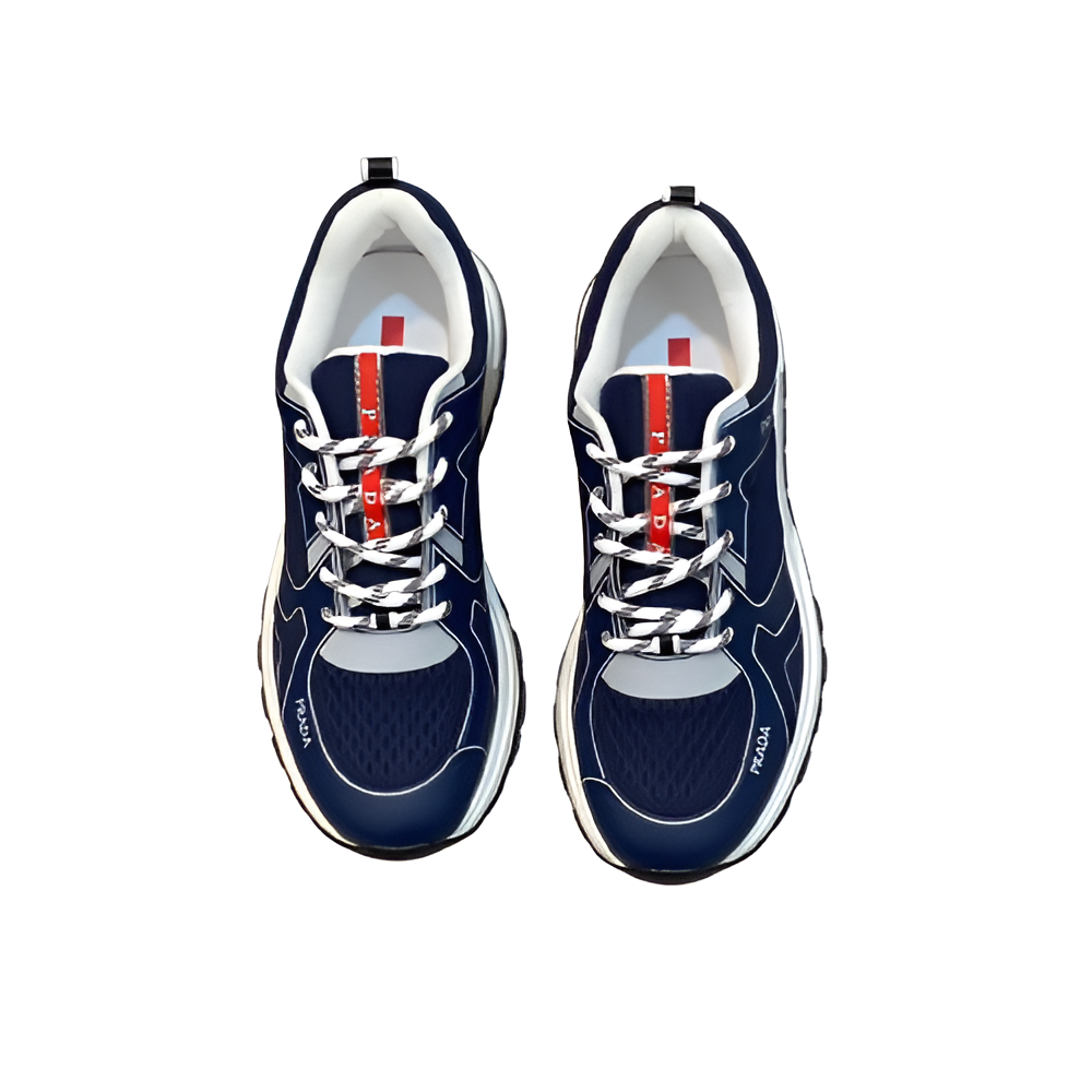 PRADA Men's Navy Performance Sneakers