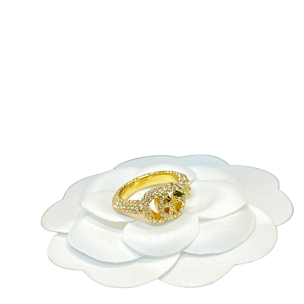 Gucci Panther Gold Ring