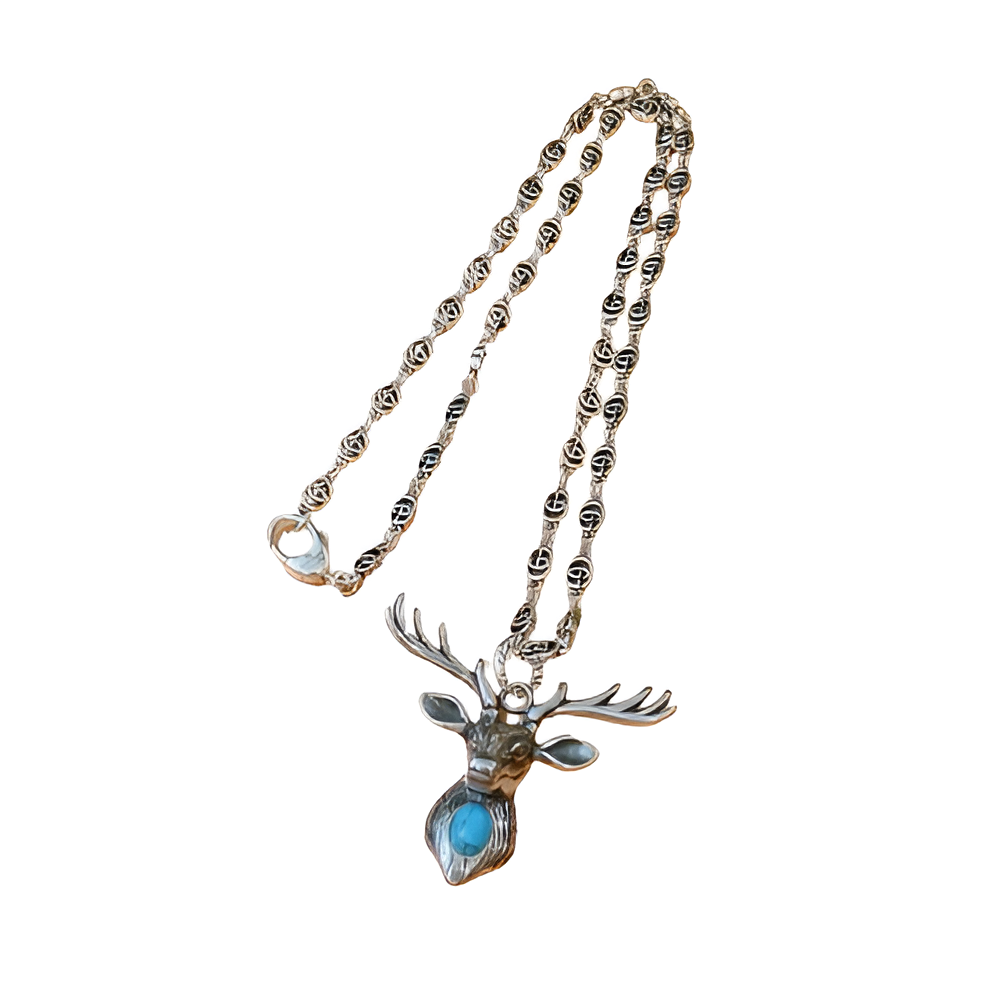 Gucci Deer Pendant Necklace