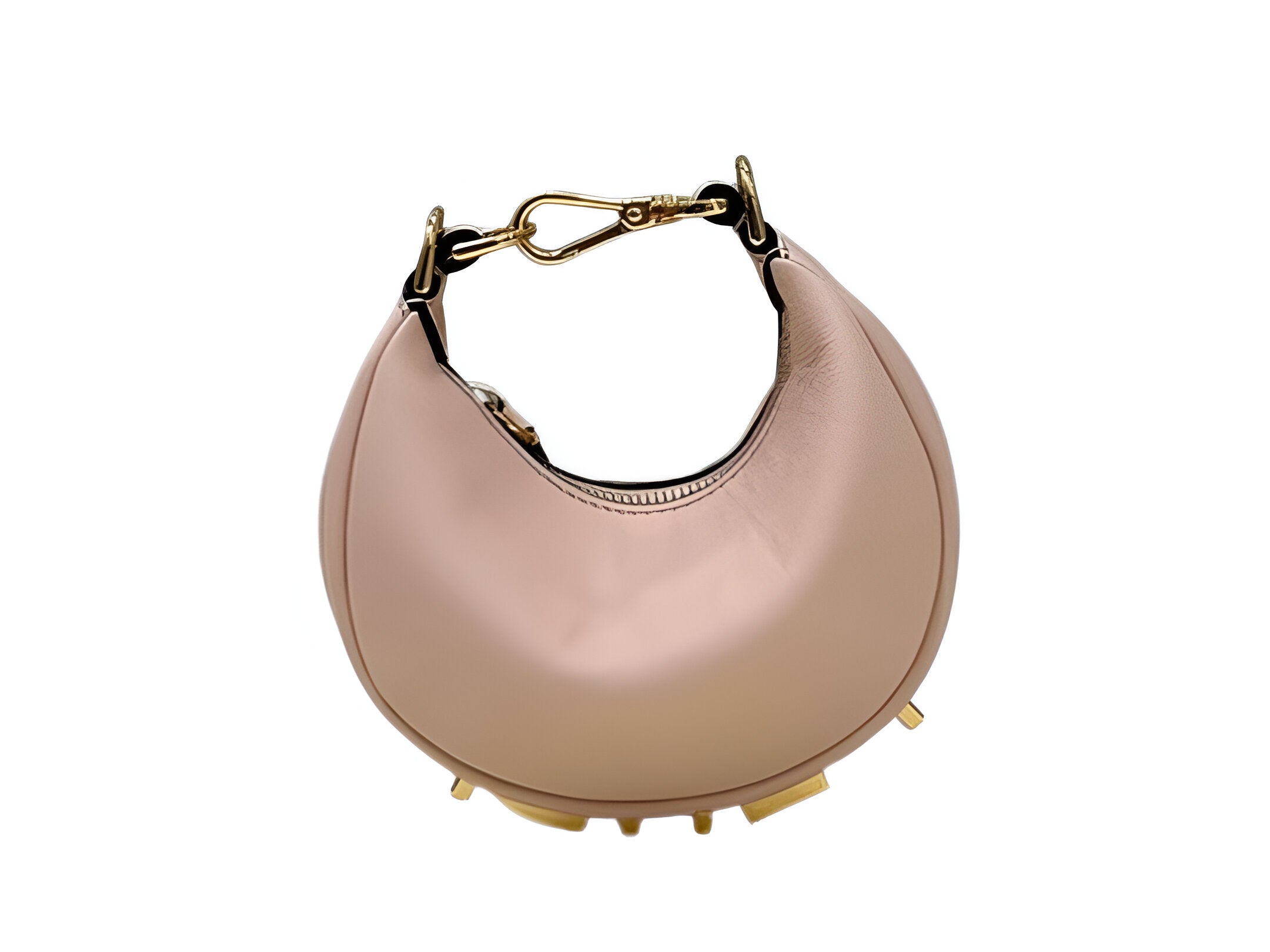 Fendi Pink Crescent Shoulder Bag