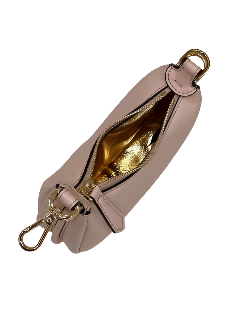 Fendi Pink Crescent Shoulder Bag