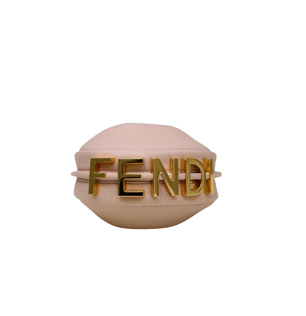 Fendi Pink Crescent Shoulder Bag