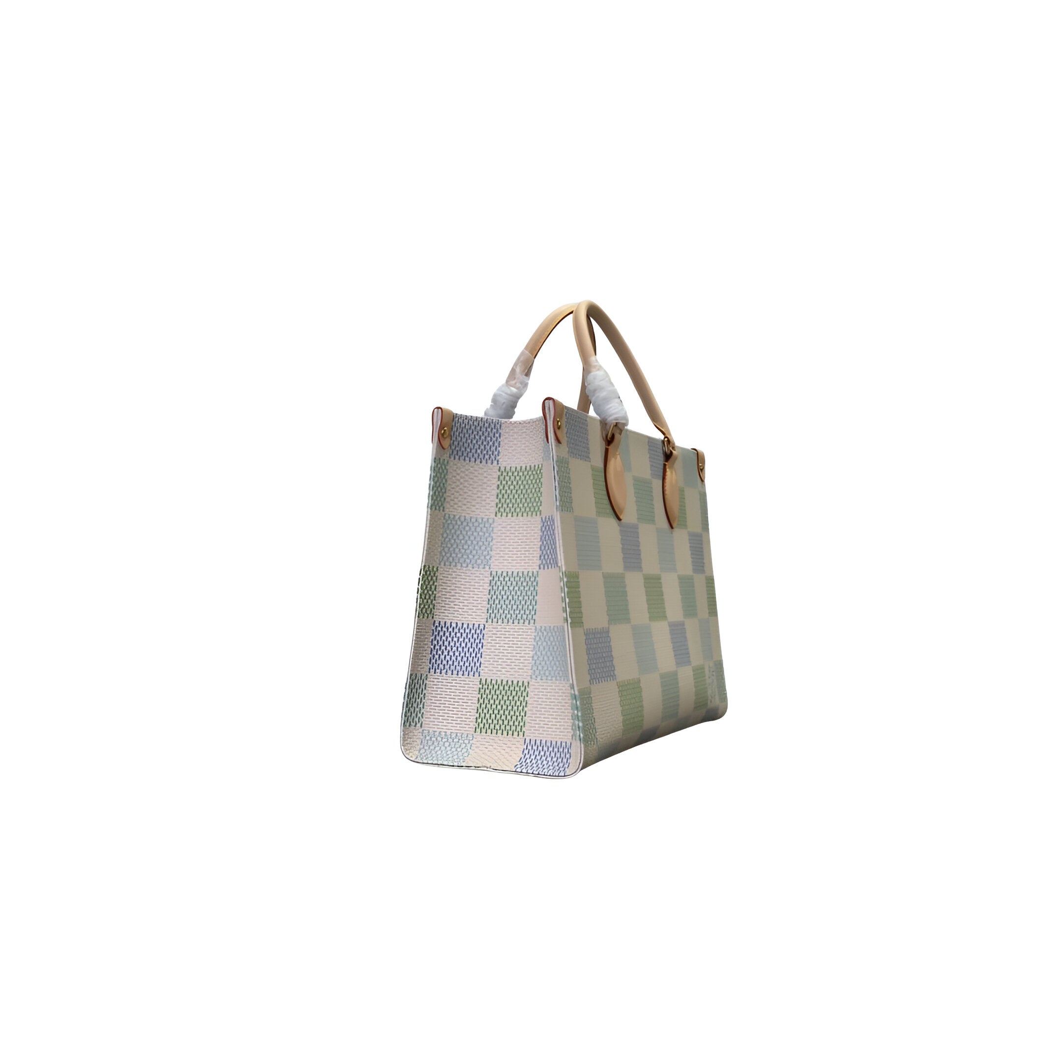 LOUIS VUITTON LV Monogram Canvas Onthego MM Pistachio
