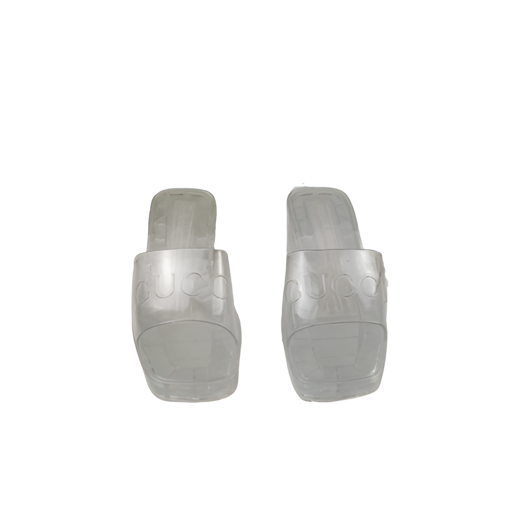 Gucci  Women's Clear Transparent Slides