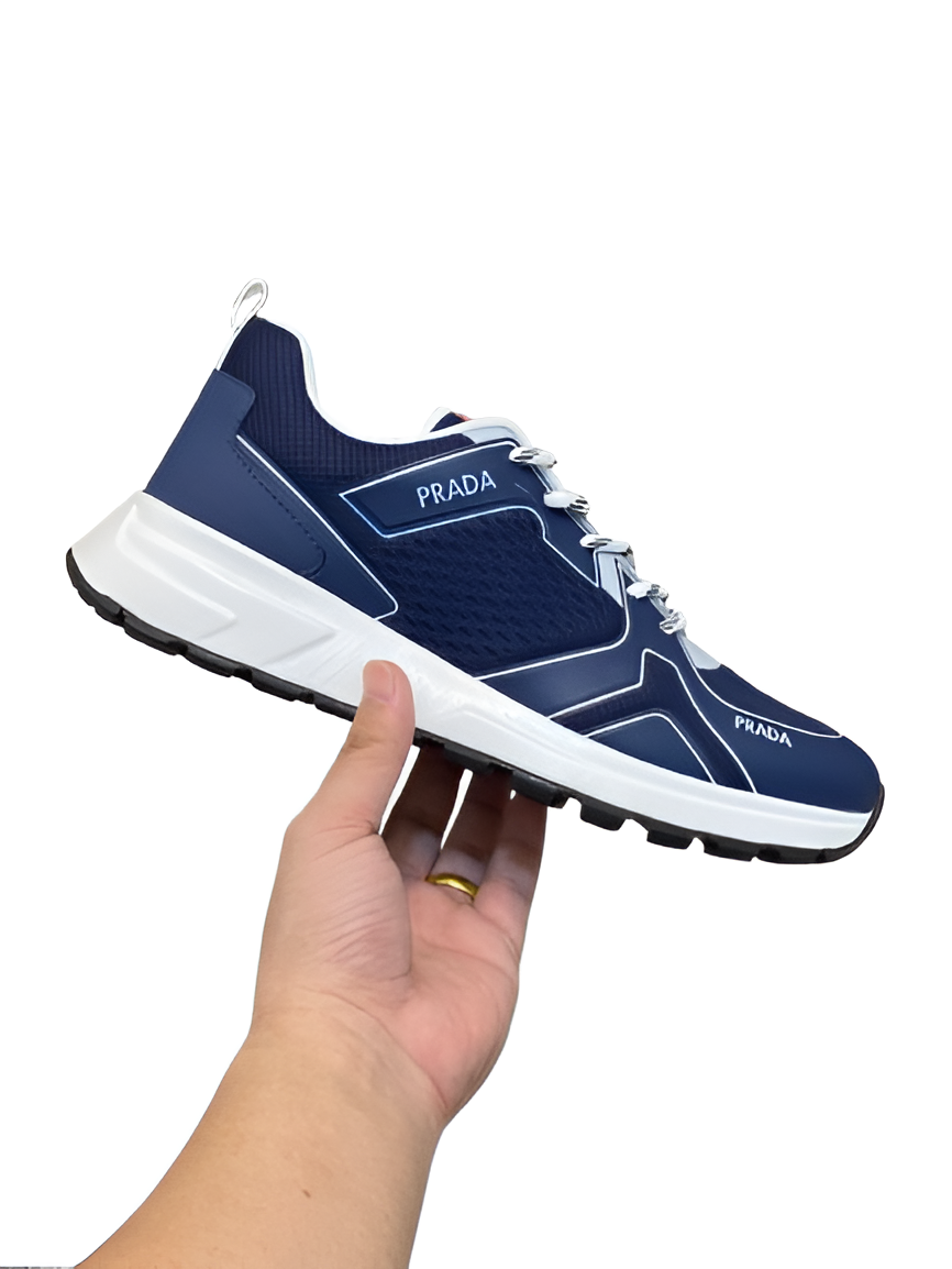PRADA Men's Navy Performance Sneakers