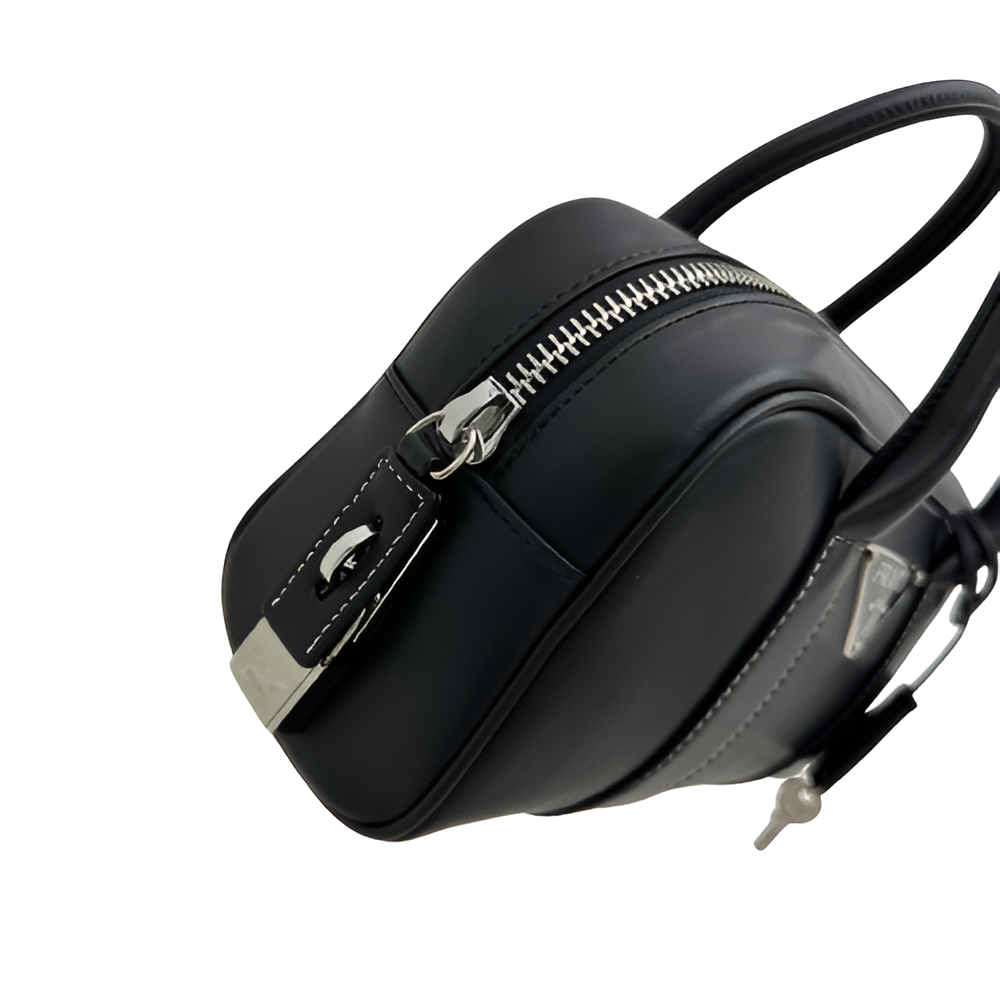 Prada Black Duffel Handbag