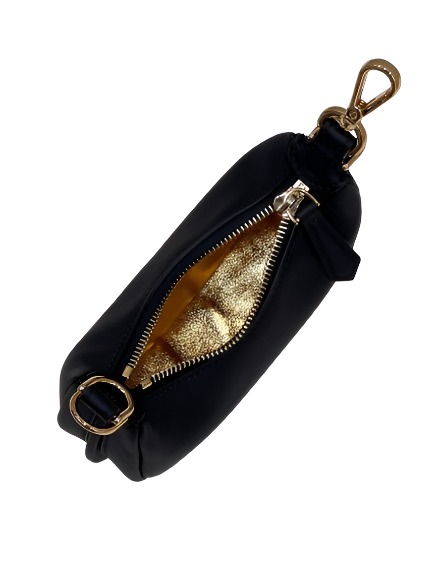 Fendi Black Crescent Shoulder Bag