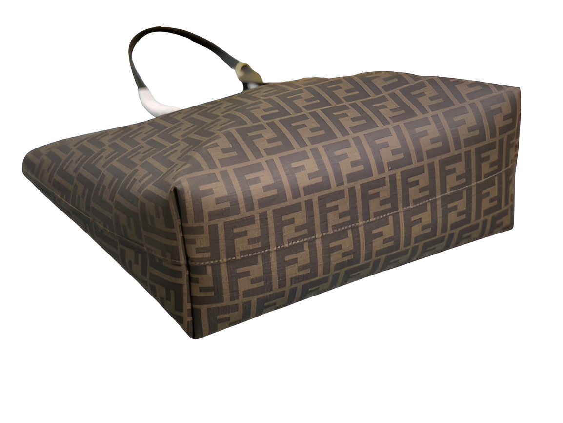 Fendi Monogram Large Tote Bag with Pouch